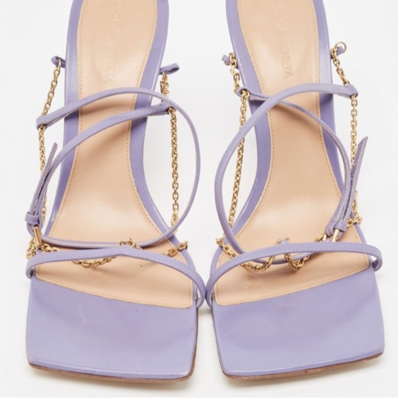 New In Box Fashion Nova Let’s Link The Muse Purple Heels, 9 - Picture 3 of 11